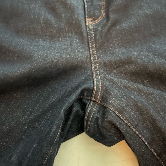 Worn Once NYDJ Women's Dark Blue Relaxed “Magical” Straight Leg Jean, Size 16 - Picture 11 of 16